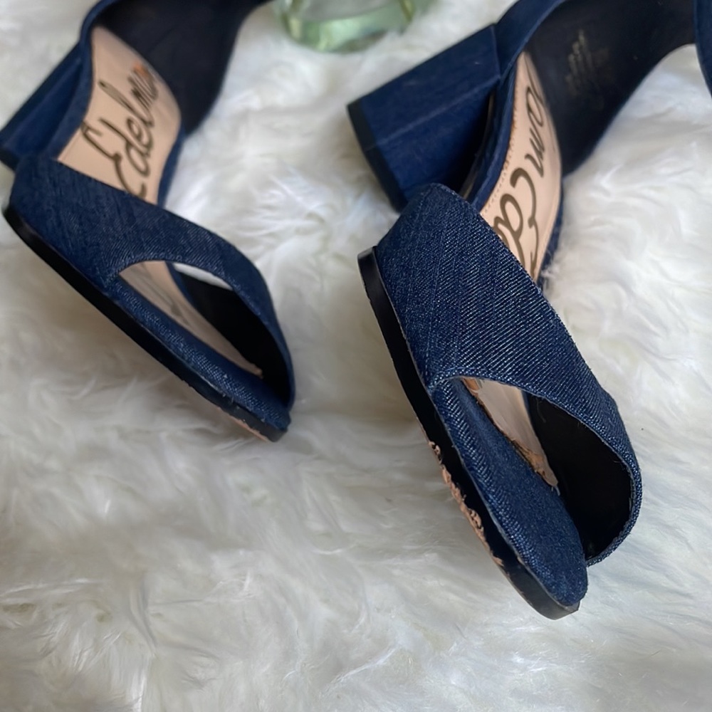 Sam Edelman Susie denim sandal - Picture 12 of 14